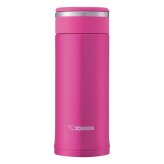 象印 ステンレスマグ 360ml フローラルピンク マグボトル 広口 水筒 分解式せん 保温保冷 食洗機対応【北海道・沖縄県・離島 配送不可】