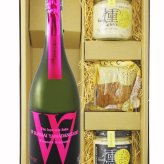 ★ 送料無料 ★ Ｗ ( ダブリュー ) 山田錦 純米  720ml ＋ いぶりがっこ3点セット【 9442 】【 日本酒・おつまみセット 】【 要冷蔵 】【 ハロウィン 贈り物 ギフト プレゼント 誕生日 結婚のお祝い 】
