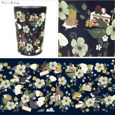 トモコハヤシ 2WAY 真空二重タンブラー 450ml 定形外 送料無料 保温保冷 林朋子 Velvetytime ドリンクホルダー カップ コップ ネコ いちご 花柄 テディベア ケーキ 気球 オフィス 仕事