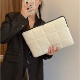 パソコンケース 可愛い 通販 PCケース スリーブケース pc インナーケース バッグ ケース ノートパソコンケース ノートPCケース インナーバッグ 耐衝撃 厚め 無地 キルティング ノートパソコン モバイルパソコン かわいい おしゃれ