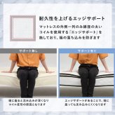 ベッド 寝具 ポケットコイルマットレス 幅80cm 奥行き180cm 高さ46cm マットレス付き すのこ セミシングルショート 収納 マットレス ロータイプ ハイタイプ 頑丈 寝室 下収納 シンプル