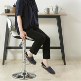 カウンターチェア シェル 白・黒・レッド 3色展開 バーチェア ハイチェア キッチン おしゃれ シンプル 新生活 家具 インテリア 不二貿易