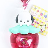 サンリオ ポチャッコ カラフルいちごドームキーホルダー レッド Sanrio
