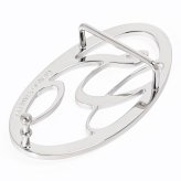 ジョルジオスタメッラ バックルのみ トップ式バックル Gロゴバックル レディース ブラス100% アルチェ用 幅3cm用 FBM GLB2 30 シルバー 送別会 誕生日 お中元 結婚祝い 結婚式 高級 父の日 母の日 ホワイトデー