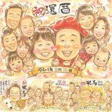 記念日のお祝いに、心に残る似顔絵を贈りませんか。 還暦祝い ギフト 似顔絵 贈り物 プレゼント 手描き 名入れ 記念日 お祝い 敬老の日 長寿 大人数 家族 ご両親 祖父母 名入れ 修正無料 下書き確認 親孝行 宝物 そっくり サプライズ 60歳 宝物 古希 還暦祝い 大量注文 ウェディングギフト 喜寿祝い 百寿祝い イラスト 色紙 オーダーメイド 白寿祝い 二次会 卒寿祝い キレイ 披露宴
