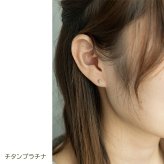 チタン ピアス つけっぱなし セカンドピアス 純チタン 菱形 ダイヤ 金属アレルギー 日本製 ポスト 軸太0.75mm 長さ10mm 全8色 全品1個ずつバラ売り 医療用 おすすめ かわいい シンプル 小さめ ミニ 極小 人気 メンズ レディース プレゼント