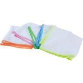 【直送】マイクロファイバーふきん 1P [26-0579-085] キッチンクロス 布巾 台拭き 食器拭き 吸水速乾 掃除用具 カラフル アソート 25cm 中国製 ギフト プレゼント 贈り物 ノベルティ 粗品 記念品 景品 お祝い 内祝い お返し