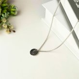 英国製 ハンドメイド シルバーネックレス レディース 925 スターリングシルバー 上品 シンプル 誕生日 記念日 ギフト
