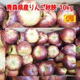 青森県産　りんご　秋映　訳あり　10kg　送料無料！