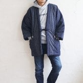 はんてん メンズ レディース どてら 日本製 綿入り はんてん 久留米あられ 18003-04-KU 部屋着 ルームウエア 敬老の日 あったか 防寒着 ギフト クリスマス プレゼント