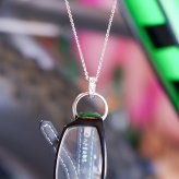 ハワイアンジュエリー サングラス ホルダー ネックレス グラスホルダー レディース メンズ ステンレス 金属アレルギー チェーン付き サージカルステンレス つけっぱなしOK プレゼント ペア