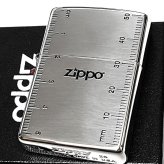 ZIPPO ライター シルバー 定規 アンティークニッケル 古美仕上げ 銀 ジッポ ロゴ おしゃれ かっこいい メンズ ギフト プレゼント