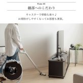 テレビ台 テレビボード ローボード 60インチ 60型 対応 幅140cm キャスター付き TV台 TVボード ロータイプ コーナー ガラス扉 スモーク 木製 大容量 収納 おしゃれ 北欧 モダン ブラック 新生活