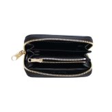 カルバンクライン CALVIN KLEIN 二つ折り財布 BOLD CK MEDIUM ZIP AROUND WALLET lv04f1154g-ub1 ブラック BLACK