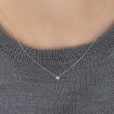 【無料ラッピング】 ヨンドシー 4℃ ネックレス K10ホワイトゴールド ダイヤモンド レディースブランド 正規品 新品 ギフト プレゼント 人気 おすすめ 誕生日 記念日 クリスマス 送料無料