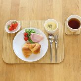 【kirisai】kirisai 桐の撥水ランチョンマット ナチュラル・ブラウン