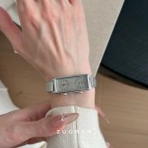 GEDI レディース 腕時計 時計 ラッピング無料 長方形 かわいい おしゃれ グレー カジュアル 可愛い 母の日 誕生日 彼女 プレゼント クリスマス ギフト 入学式 10代 20代 30代 40代 50代 セール