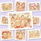 還暦の記念に、特別なお祝いに、特別な笑顔を贈れます。相談しながら作れる、あたたかな似顔絵ギフトです。 プレゼント 還暦 似顔絵 ギフト 贈り物 名入れ 手描き 還暦 記念 誕生日 お祝い 大人数 祖母 おじいちゃん 祖父 おばあちゃん 修正無料 名入れ 下書き確認 かわいい 親孝行 喜ばれる そっくり 一生もの 長寿 還暦 傘寿 披露宴 節目 古希祝い 初任給 感動 クリスマス 白寿祝い 同窓会