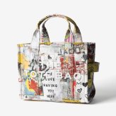 マークジェイコブス MARC JACOBS THE POP AMERICANA CANVAS SMALL TOTE BAG ザ ポップ アメリカーナ キャンバス スモール トート バッグ 2P6HTT018H02 ショルダーバッグ レディース バッグ