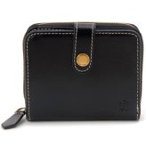ベリーズヨーク　BELLIES YORK　二つ折り財布　BYTM1944BK　ブラック　黒色　ベジタブルタンニン　イタリアンレザー　牛革　”エイジングを楽しむ革小物”