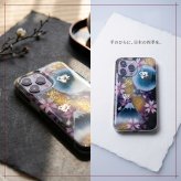 【全機種対応】職人の手作り！和柄スマホケース「露」名入れ 送料無料 和柄 和風 桜 職人 伝統工芸 ハンドメイド ハードケース 手帳型 iPhone 17 Xperia AQUOS Android 各機種対応