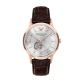 エンポリオアルマーニ EMPORIO ARMANI 腕時計 メンズ 自動巻き レザー AR60098【2026 新作】