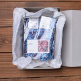 【送料無料】京都の手染め和紙 B6リングノート＋ペンケース 文具ギフトセット 幸せの文様 クラシカルカラー 日本製｜箱入り・のし・メッセージカード無料｜就職祝い 退職 誕生日 文房具 プレゼント Fuwa Market