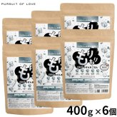 PURSUIT OF LOVE パシュートオブラブ ドッグフード 新もりもり ぼくらのげんきごはん 400g×6個