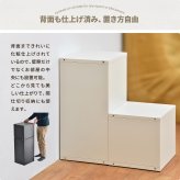 ロック付き収納 レクタンボックスS ONLS0393 ダイヤルロックキー付き 幅30cm 奥行36cm 高さ30cm リビング収納 韓国スタイル カジュアル 角型 スチール 鍵付き収納 鍵付きロッカー パーソナル収納 書類収納 小物整理 オフィ