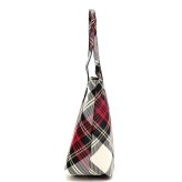 ヴィヴィアンウエストウッド トートバッグ レディース Vivienne Westwood 4205007D S0012 PF O101 NEW EXHIBITION TARTAN ニューエキシビション タータンチェック マルチカラー ショッパーバッグ オーブ