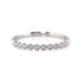 ダイヤモンド リング 指輪 ピンキーリング ピンキー ミルグレイン 0.05ct K18 18K 18金 プラチナ プラチナ950 ダイヤ 女性 レディース 誕生日 記念日 結婚記念日 錫婚式 10年 10周年 プレゼント ギフト 誕生日プレゼント 自分へのご褒美 20代 30代 40代 50代 60代 妻 彼女 ゴールド ホワイトゴールド ピンクゴールド イエローゴールド ダイヤ 金属アレルギー
