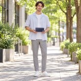 LANVINenBlue ランバンオンブルー ロングウォレット 財布 ウォレット アドニス 長財布  メンズ 普段使い 牛革 レザー