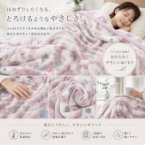 衿付き毛布 シングル 約140×200cm フランネル毛布 あったか 掛け毛布 ふんわり なめらか 暖かい 保温 洗える 丸洗いOK 柄物