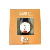 スヌーピーPEANUTS シングルカラーウォッチ BK 腕時計 アクセサリー ブラック グッズ 日本製