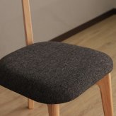 ダイニングチェア ウーノ 完成品 レッドオーク 天然木 ナチュラル・ブラウン W43xD52xH78cm座面高44cm 食卓椅子 チェア 椅子 木製 リビング ダイニング ナチュラル ブラウン おしゃれ