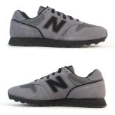 ニューバランス new balance スニーカー 373 メンズ レディース  ランニングスタイル シューズ 運動靴 靴 黒 NB M373 6NJ  ダークグレイ