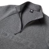 ニューエラ ゴルフ テック スウェット ハーフジップ プルオーバー Emboss Logo ダークグレー New Era Golf (15129439) 2026年秋冬モデル お誕生日祝い お祝い 記念品 お父さん 父の日 彼氏 男性 30代 40代 50代 60代 母の日 お母さん 還暦祝い 敬老の日 彼女 人気プレゼント プレゼント