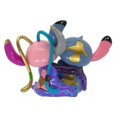 ロメロ ブリット Romero Britto ディズニー バイ ブリット Disney by Britto スティッチ＆エンジェル 20周年アニバーサリー 置物 フィギュア 人形 6020359 リロアンドスティッチ インテリア