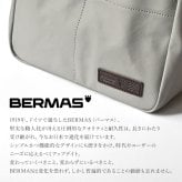 ミニトート BERMAS バーマス 豊岡鞄 トートバッグ 小さめ 日本製 レディース メンズ 帆布 PVC加工 キャンバス A5 軽量 コンパクト おしゃれ シンプル 丈夫 ランチバッグ サブバッグ ペットボトル収納 マチあり 牛革 COMMUTE2 60607 保証書付き ブラック ライトグレー 手提げ