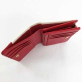 ハローキティ 財布 レディース L字ファスナー コンパクト財布 型押し 合成皮革 サンリオ キャラクター グッズ キティちゃん 大人可愛い おしゃれ 小銭入れ ウォレット SR44-1KT サンリオ正規ライセンス品