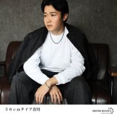 ステンレス 定番 ダブル喜平ネックレス 幅5mm 細身 チェーンネックレス メンズネックレス 6面カット 燻し アンティークシルバー 45cm 50cm 60cm 細め シンプル 王道 中折れ式 存在感 男性 金属アレルギー対応