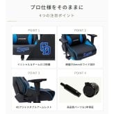 オフィスチェア AKRacing(エーケーレーシング) Pro-X V2 Dragons(中日ドラゴンズモデル) 日本プロ野球 ゲーミング 4Dアジャスタブルアームレスト ヘッドレスト ランバーサポート オフィス Pro-XV2Dragons ウレタン 新生活