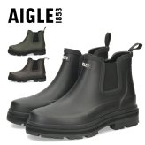 AIGLE エーグル メンズ  SOFT RAIN M2 ソフトレイン2 ラバーブーツ レインブーツ 防水 長靴 サイドゴア ショートブーツ ローカット ZZHNC95