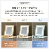 ドレッサー コスボックス 化粧台 ミラー付き 木製 机 幅69cm シンプル 木目 ホワイト ブラウン テレワーク メイクボックス メイクワゴン コンセント付き 収納ボックス コスメ 収納 化粧品 収納付き