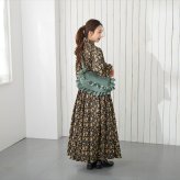 レディース ショルダー 通販 レディースバッグ ショルダーバッグ ショルダーバック 大人 女子 バッグ フリル 肩掛け お出かけバッグ 半月形 ポケット多め 軽量 軽い きれいめ フリルバッグ 通勤 ポリエステル カジュアル 旅行 お出かけ お出掛け