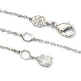 スワロフスキー swarovski ネックレス Stilla Attract スクエア・カット 5701903 スティラ アトラクト ペンダント アクセサリー レディース シルバー 海外正規品