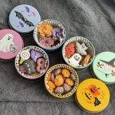 ハロウィンアイシングクッキー缶