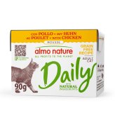 almo natuer アルモネイチャー デイリーメニュー キャットフード チキンのムース 90g