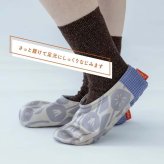 カバーソックス  ルームシューズ レディース あったか 裏ボア 滑り止め付き ルームソックス マッフル もこもこ かわいい 柄 ルーム ソックス 冬 靴下 あったか 22～25cm 北欧 秋 フットカバー 暖かい 滑らない 防寒グッズ 裏起毛 あったかグッズ MUFFLE