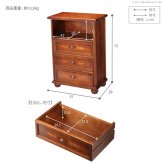イタリア 家具 ヨーロピアン ヴェローナクラシック 丸脚3段オープンチェスト W51cm 丸脚 リビング ヨーロッパ家具 クラシック 輸入家具 アンティーク風 イタリア製 ブラウン おしゃれ 高級感 エレガント 木製 天然木 リモート テレワーク 在宅 新生活